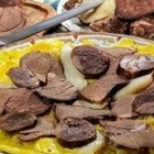 April угощает бешбармаком