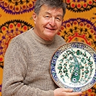 Риштанская керамика в московской квартире