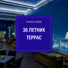 36 Летних Террас Ташкента: MYDAY GUIDE